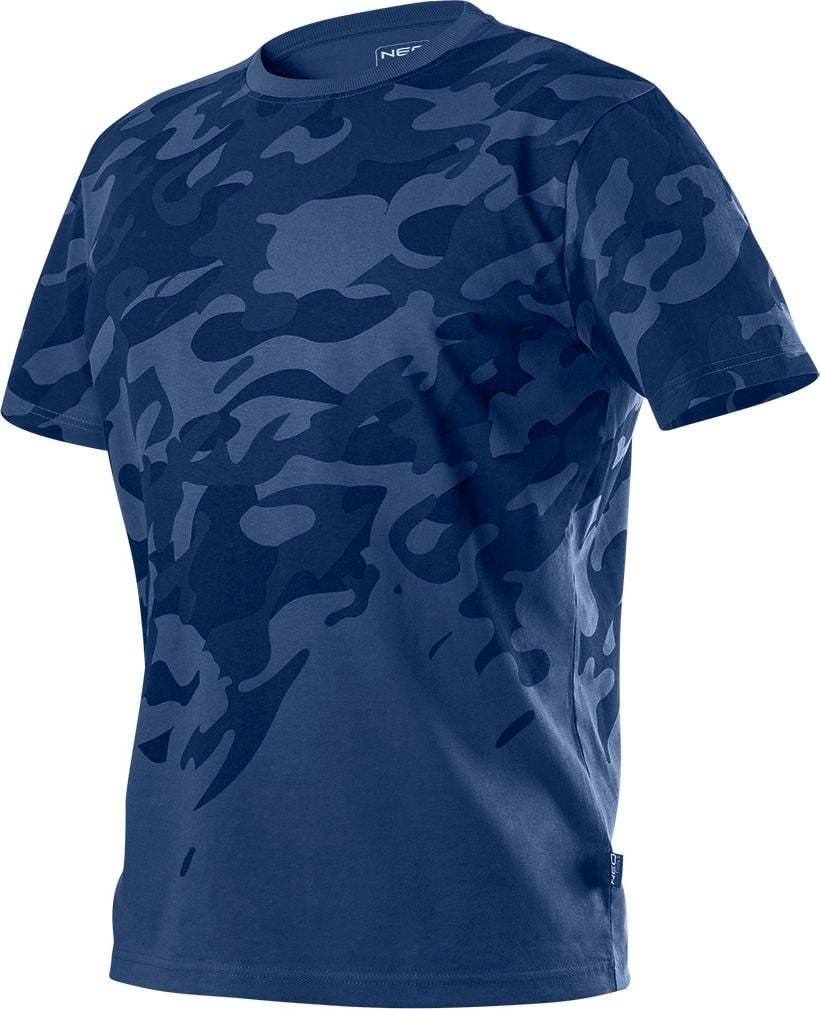 Neo T-shirt (T-shirt roboczy Camo Navy, rozmiar L)