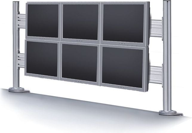 Neomounts Uchwyt biurkowy na 6 monitorów 10` - 24` (FPMA-DTB200)
