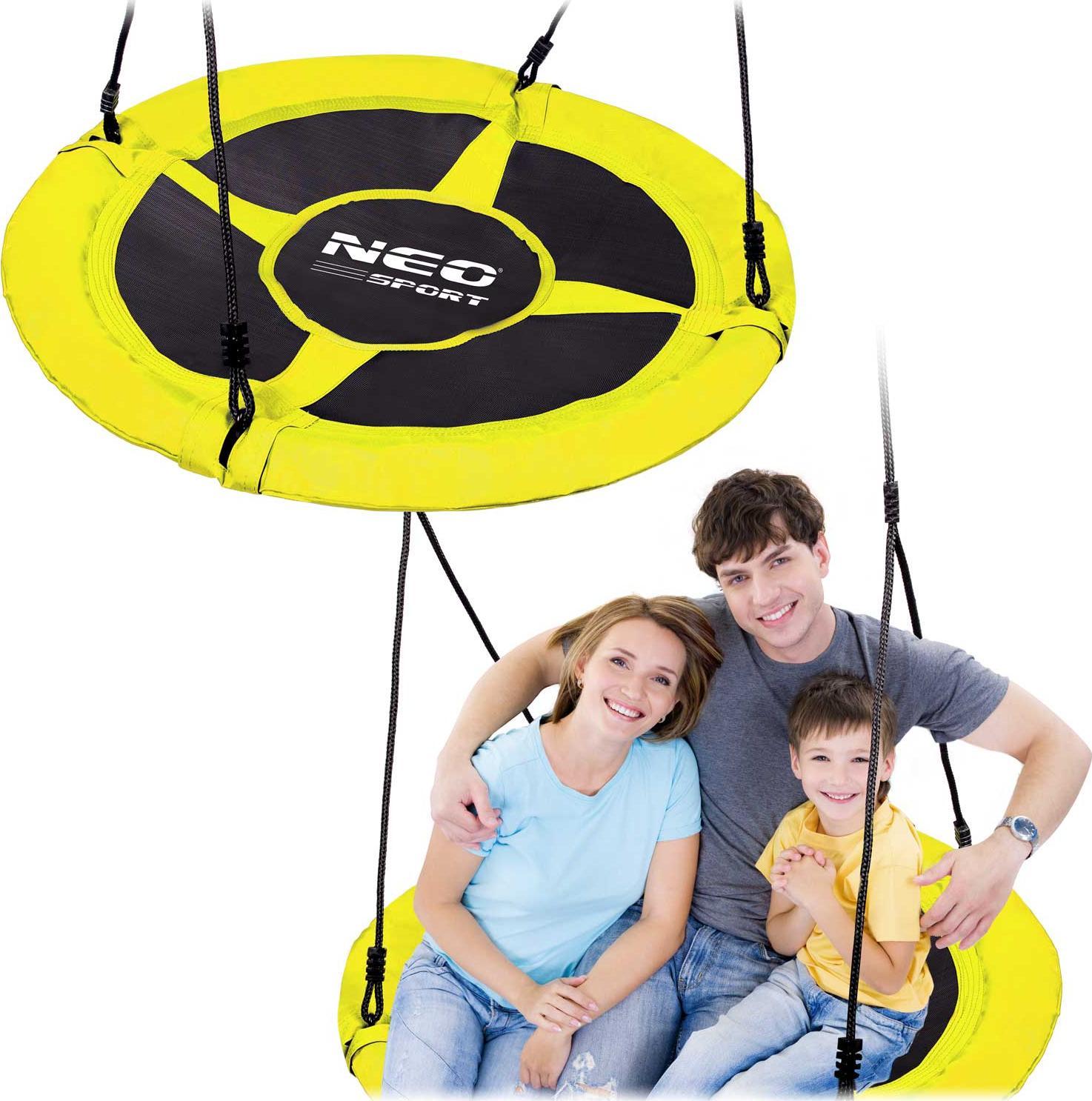 Neo-Sport Nest Swing Swingo XXL Galben 95 cm