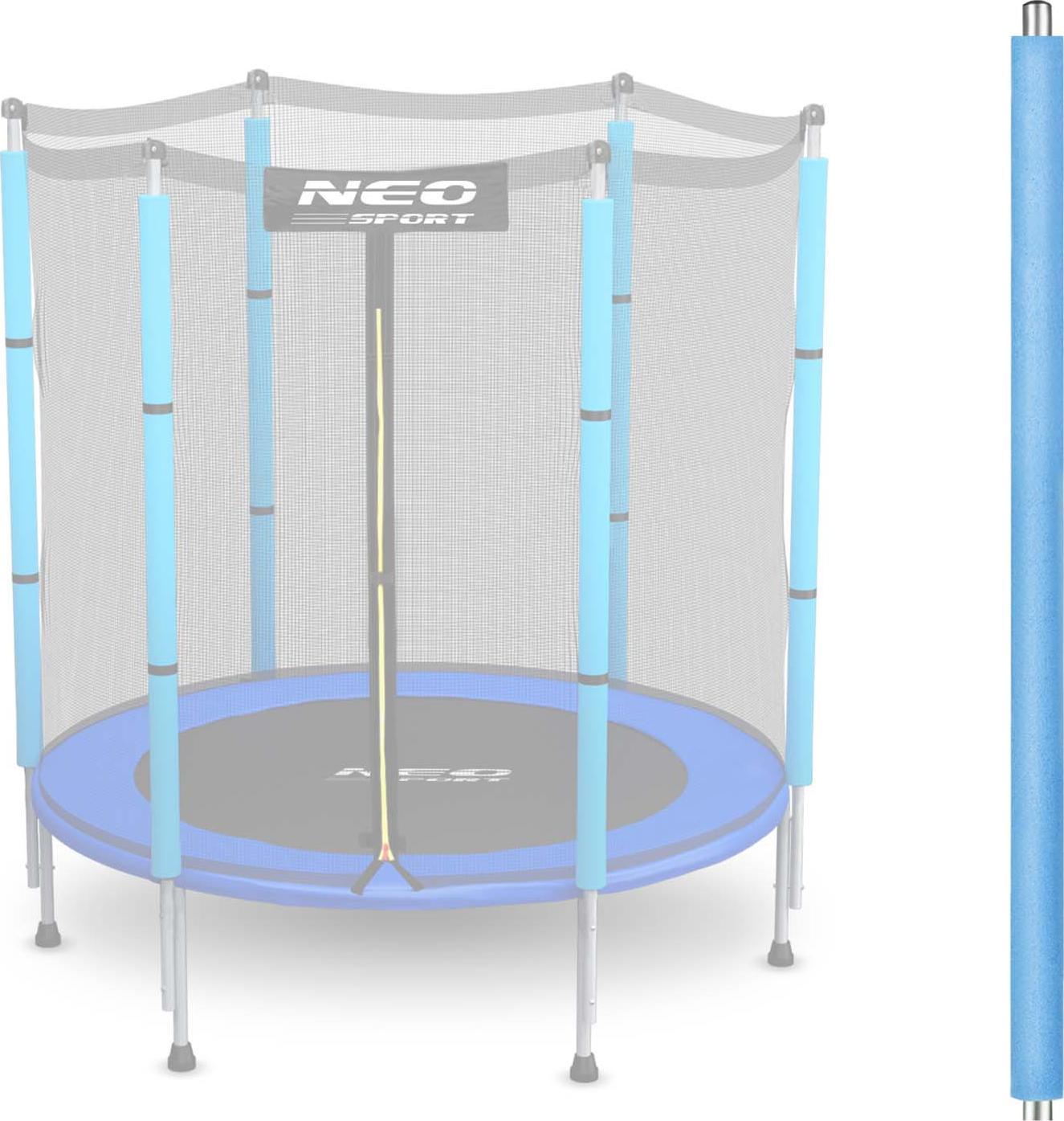 Neo-Sport Stâlp superior pentru trambulină cu plasă exterioară 4,5 ft albastru Neo-Sport