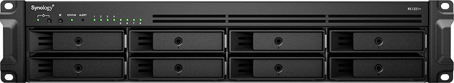Network Attached Storage Synology RS1221+, 8-Bay, Procesor AMD RyzenTM V1500B 2.2GHz, 4GB DDR4