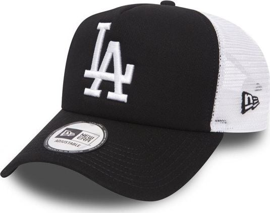 New Era LA Dodgers Trucker Cap Black & White Universal (11405498)