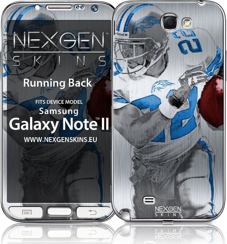 Nexgen Skins Nexgen Skins - Set de skinuri pentru husa cu efect 3D Samsung GALAXY Note 2 (Running Back 3D) universal