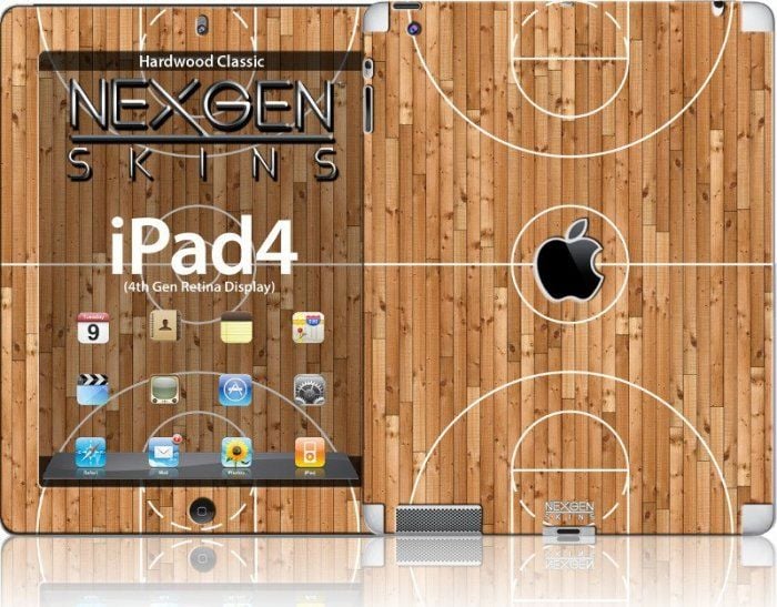 Alte accesorii tablete - Nexgen Skins Nexgen Skins - Set de piese de carcasă cu efect 3d Ipad 2/3/4 (lemn tare Classic 3d)