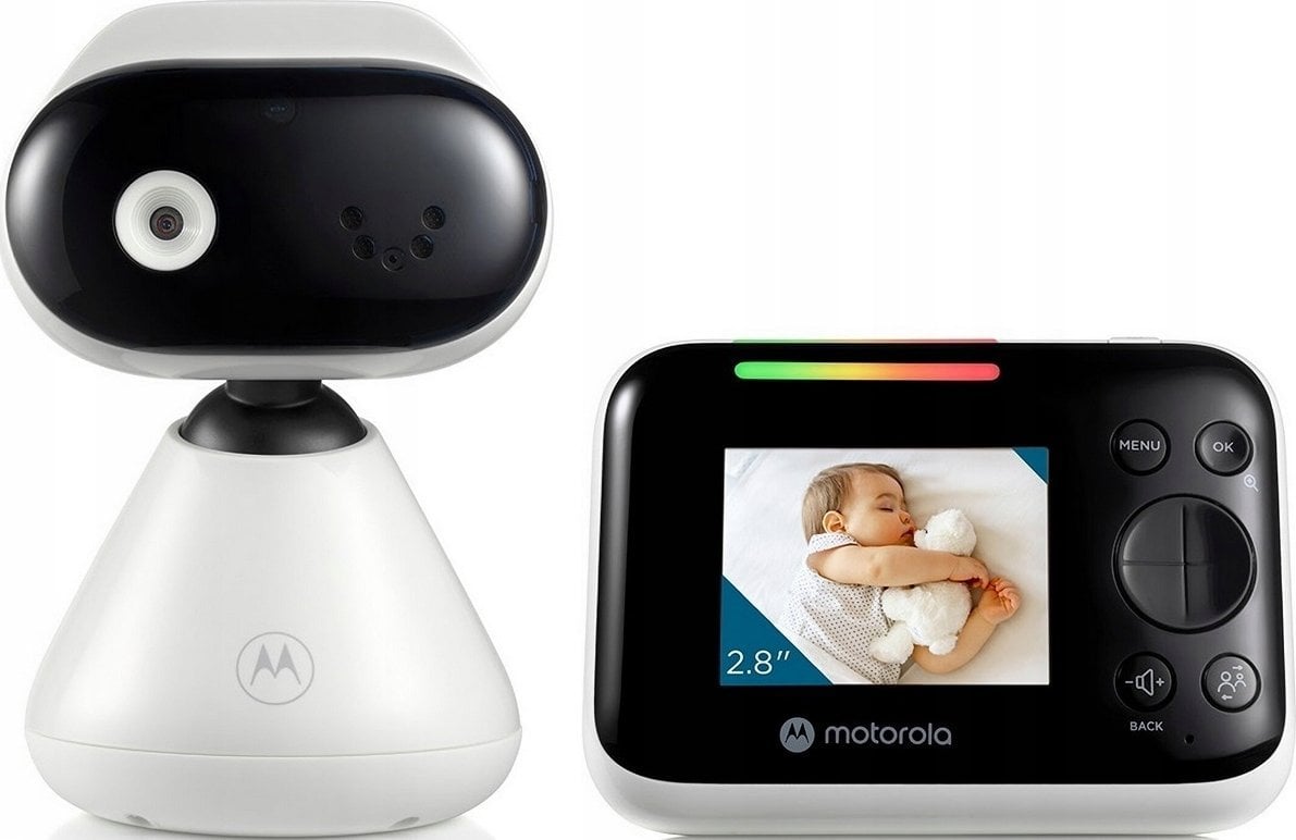 Monitoare video bebelusi -  Monitor Digital Motorola PIP1200,bidirecțional,300 m,Rețea,
alb,Fără fir