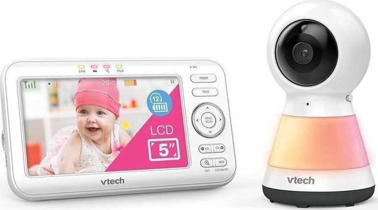 Monitoare video bebelusi - Monitor pentru bebeluși Vtech Monitor pentru bebeluși video de 5 inchi VM-5255