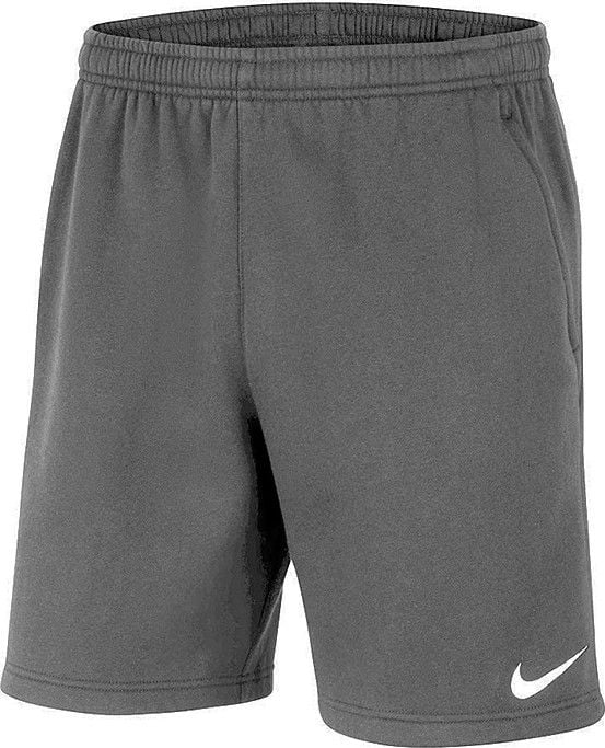 Nike, Bermude sport pentru fotbal Park20, Gri inchis melange, 128-137 CM