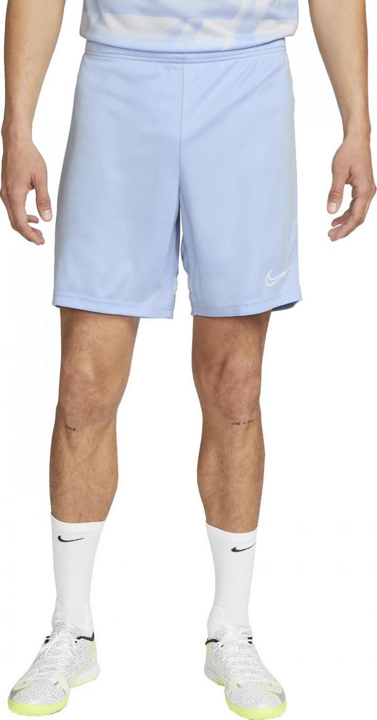 Nike, Pantaloni scurti cu tehnologie Dri-FIT pentru fotbal Academy, Albastru pastel, XL