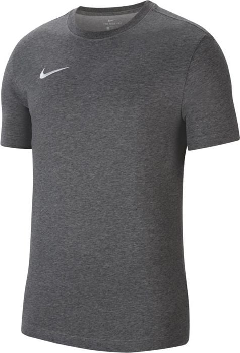 Nike, Tricou cu detaliu logo si tehnologie Dri-FIT pentru fotbal Park20, Gri melange, S