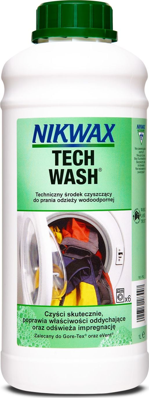 Detergent lichid imbracaminte Nikwax Tech Wash 1L