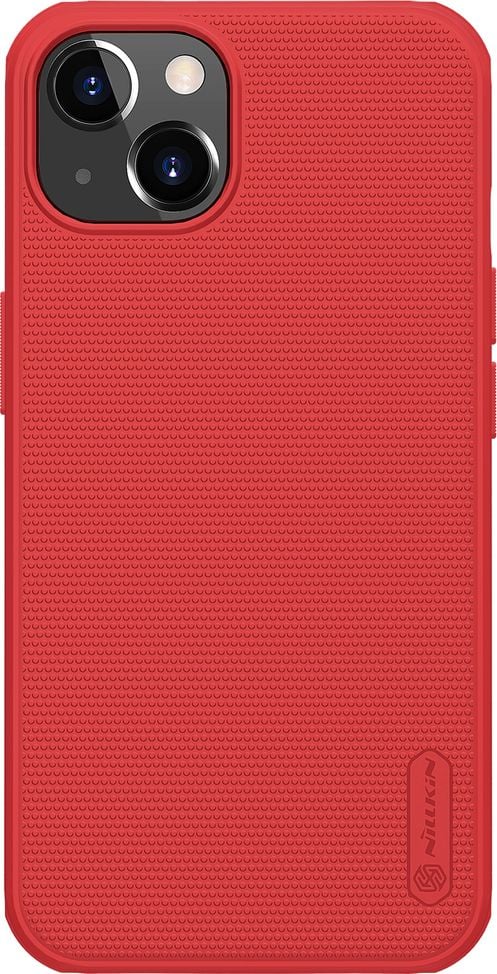 Nillkin Husă durabilă Nillkin Super Frosted Shield Pro iPhone 13 roșie