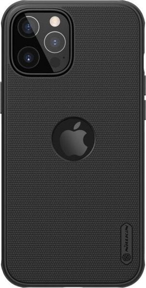 Husa compatibila cu Apple iPhone 12 Pro Max Negru Poliuretan termoplastic Rezistent la socuri Tip Carcasa, NILLKIN-28384