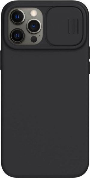 Husa compatibila cu Apple iPhone 12 Pro Max Negru Poliuretan termoplastic Rezistent la socuri Tip Carcasa, NILLKIN-28375