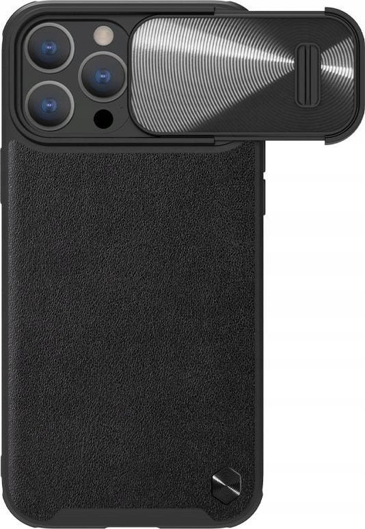 Nillkin NILLKIN CAMSHIELD LEATHER S IPHONE 14 PRO MAX, NEGRU