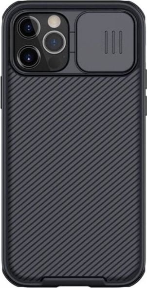 Nillkin Nillkin CamShield Pro Magnetic - Husă Apple iPhone 12 Pro Max cu capac pentru cameră (negru)