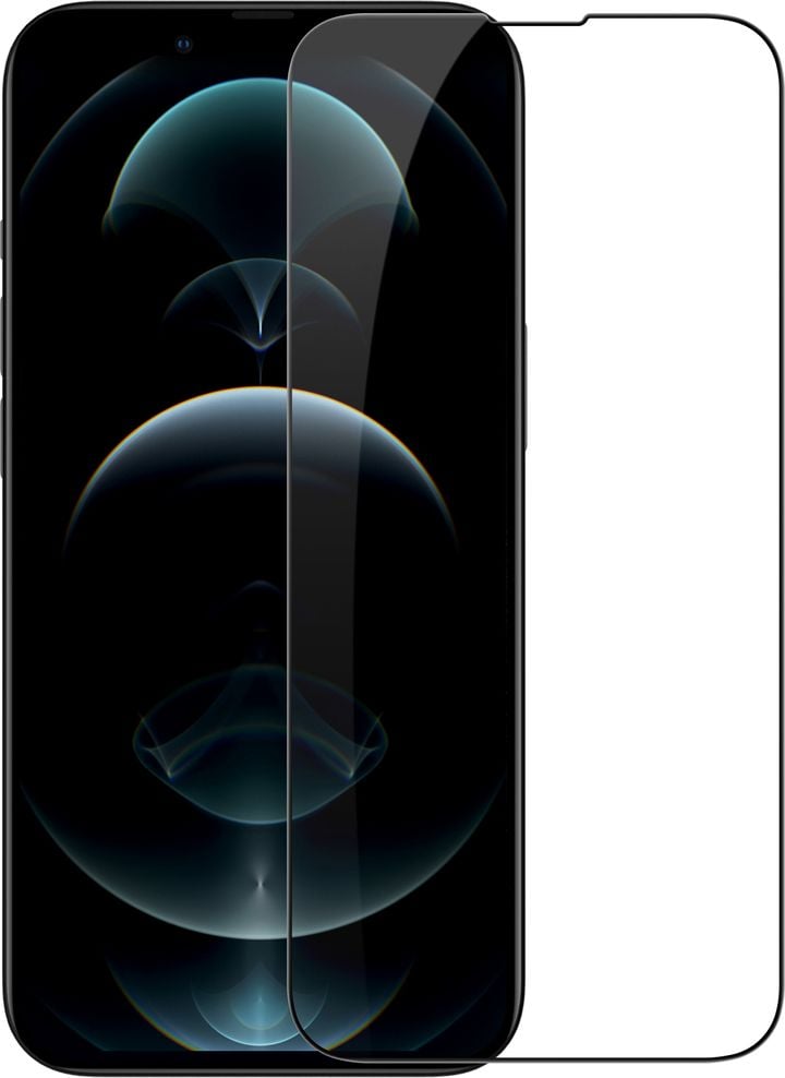 Nillkin Nillkin Cp+Pro Sticlă securizată cu ecran complet ultra subțire cu ramă 0,2 mm 9H Iphone 13 Pro / Iphone 13 Negru