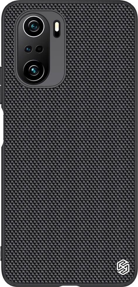 Nillkin Nillkin Textured Case Husă întărită durabilă cu cadru de gel și nailon pe spate Xiaomi Redmi K40 Pro+ / K40 Pro / K40 / Poco F3 / Mi 11i negru