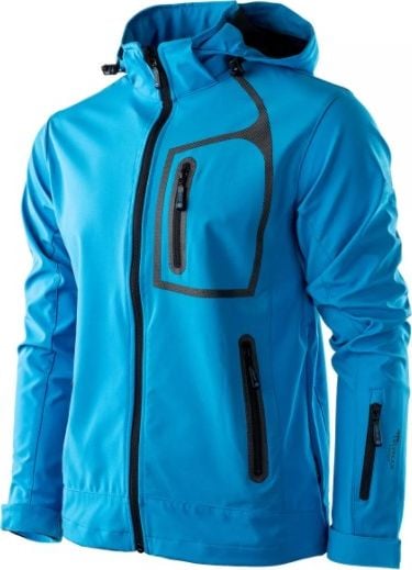 Nils Softshell jacheta, bărbați Albastru intens / negru r. XL