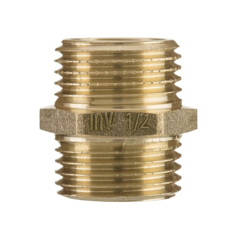 Niplu Invena Brass 1/2` (ZM-03-015)