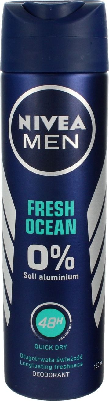 Nivea Deodorant Spray FRESH OCEAN męski150ml
