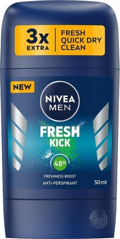 Nivea Men Fresh Kick antyperspirant w sztyfcie 50ml