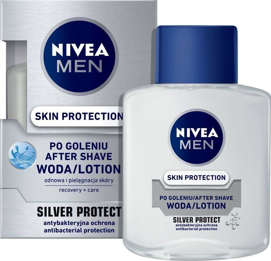 Nivea NIVEA_Men Skin Protection Silver Protect aftershave 100ml