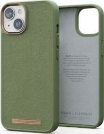 Husa Njord by Elements Njord by Elements Suede pentru iPhone 14 Plus Olive Comfort+