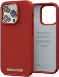 Husa Njord by Elements Njord by Elements Suede pentru iPhone 14 Pro Burnt Orange Comfort+