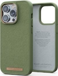 Husa Njord by Elements Njord by Elements pentru iPhone 14 Pro Max Suede Olive Comfort+