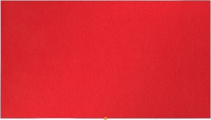Table de conferinta - Nobo Placă din fetru NOBO, 189x107cm, panoramică 85", roșie
