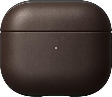 Carcasa din piele naturala NOMAD Leather compatibila cu Apple AirPods 3 Brown