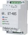 convertor de interfață Ethernet 10BASE-T și 100BASE-T Modbus RS-485 (ET-485)