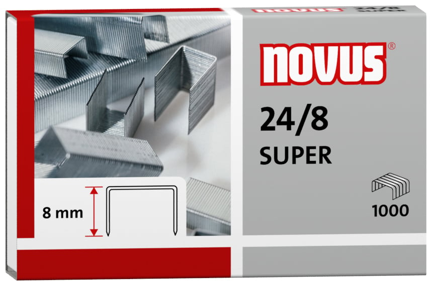 Novus Staples 24/8 super x 1000 (040-0038 NU)