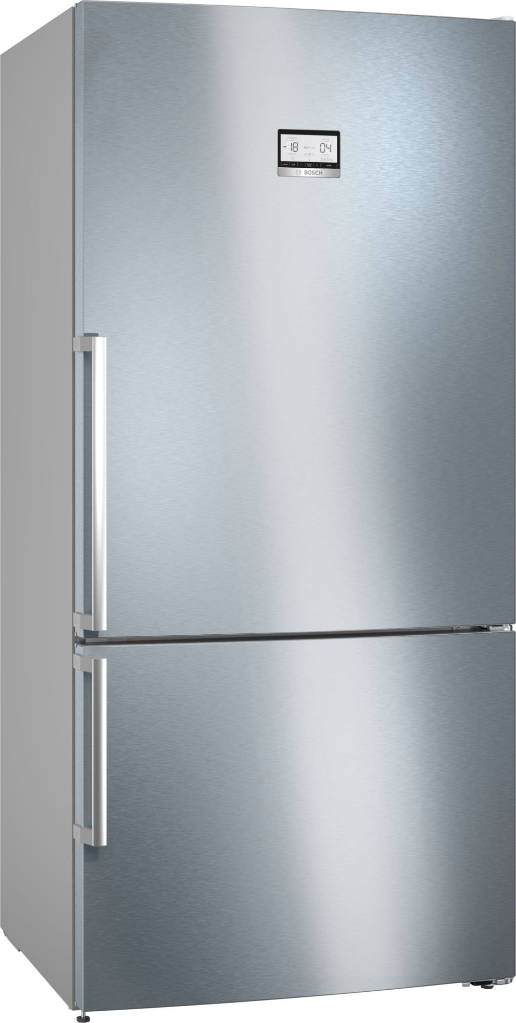Combine frigorifice - Combina frigorifica Bosch KGN86AIDR,
Argint,3 rafturi,
39 dB,Cu display