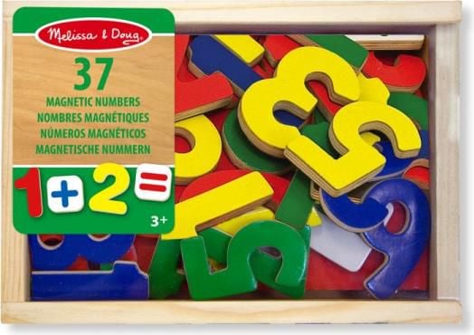 Numerele din lemn magnetice - 10449