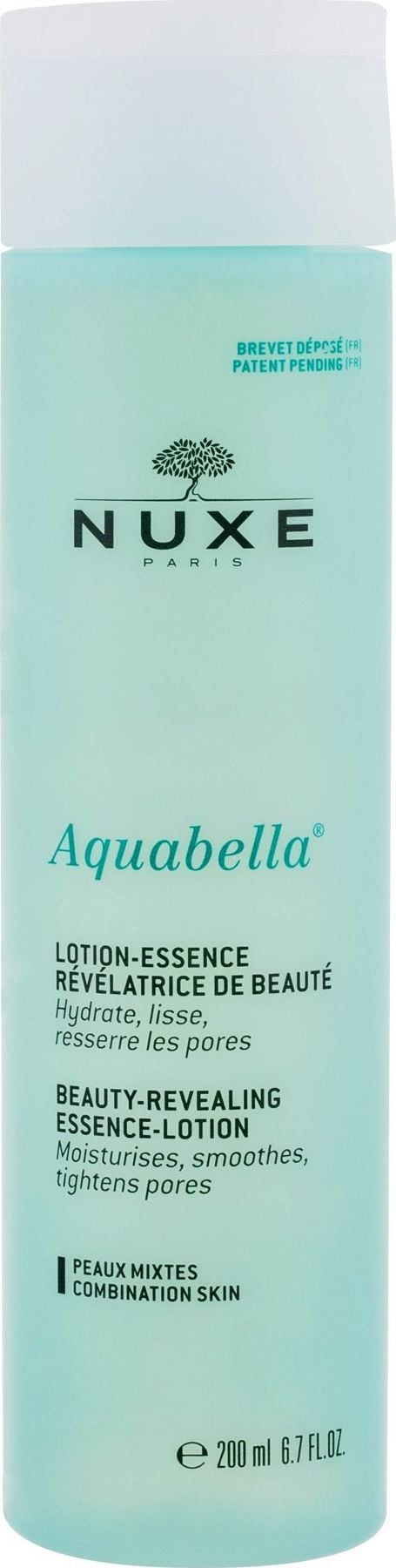 Lotiune de fata pentru ten mixt - Nuxe Aquabella Pore Minimizing 200ml