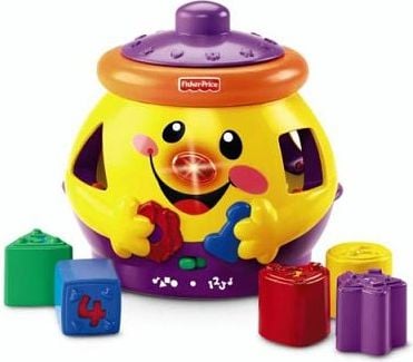 Oală pentru blocuri Fisher Price K0428, limba poloneza