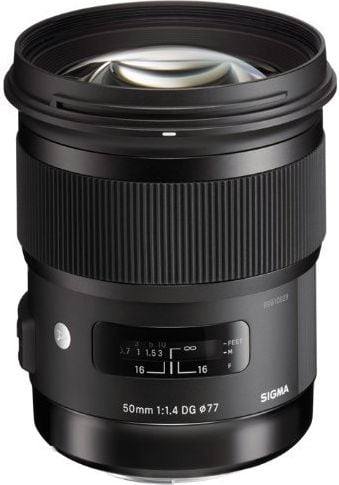 Obiectiv sigma 1,4/50mm DG HSM C/AF Canon negru (311954)