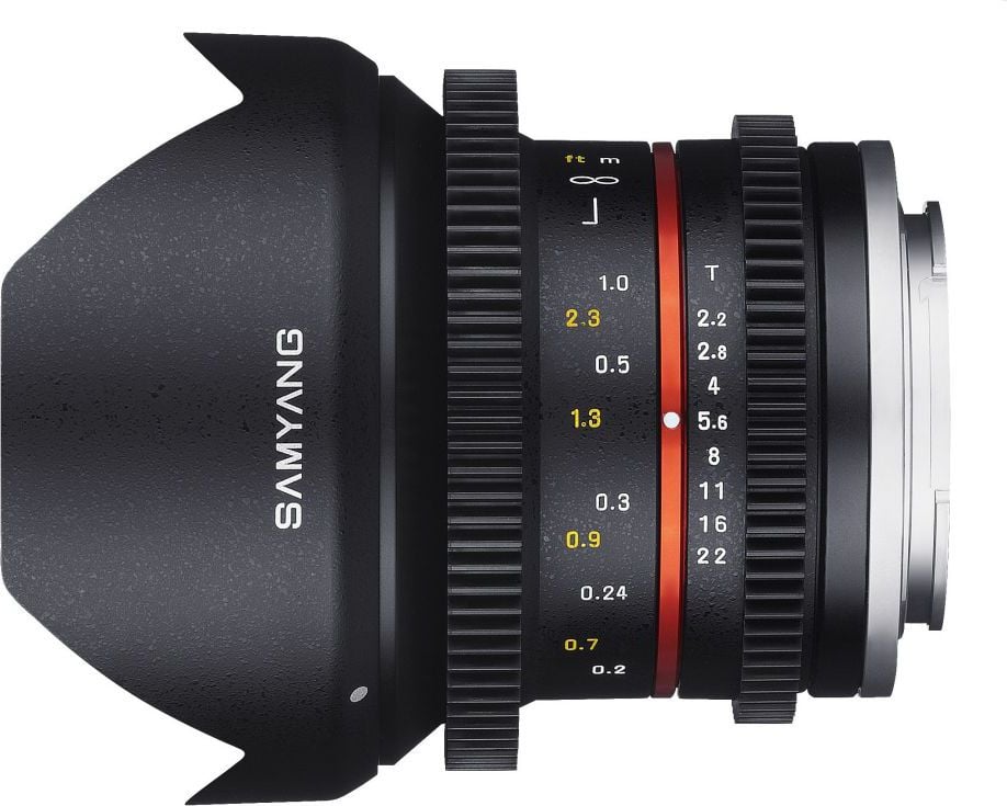 Obiective - Obiectiv samyang 12mm f/2.2 NCS CS VDSLR Sony E (F1420506101)