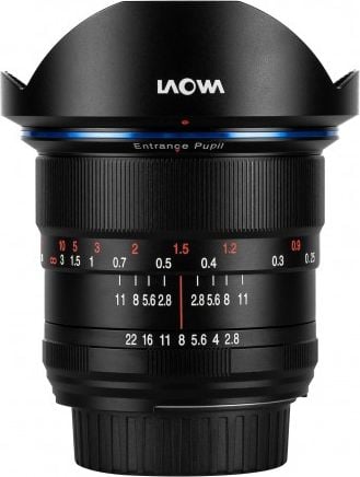 Obiective - Obiectiv Manual Venus Optics Laowa Zero-D 12mm f/2.8 Negru pentru Nikon Z