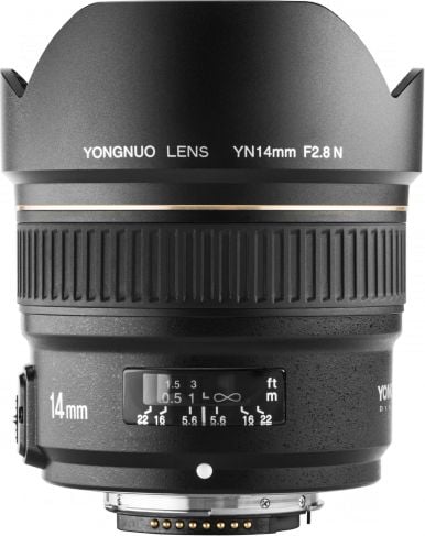 Obiectiv Yongnuo YN Nikon F 14mm F/2.8