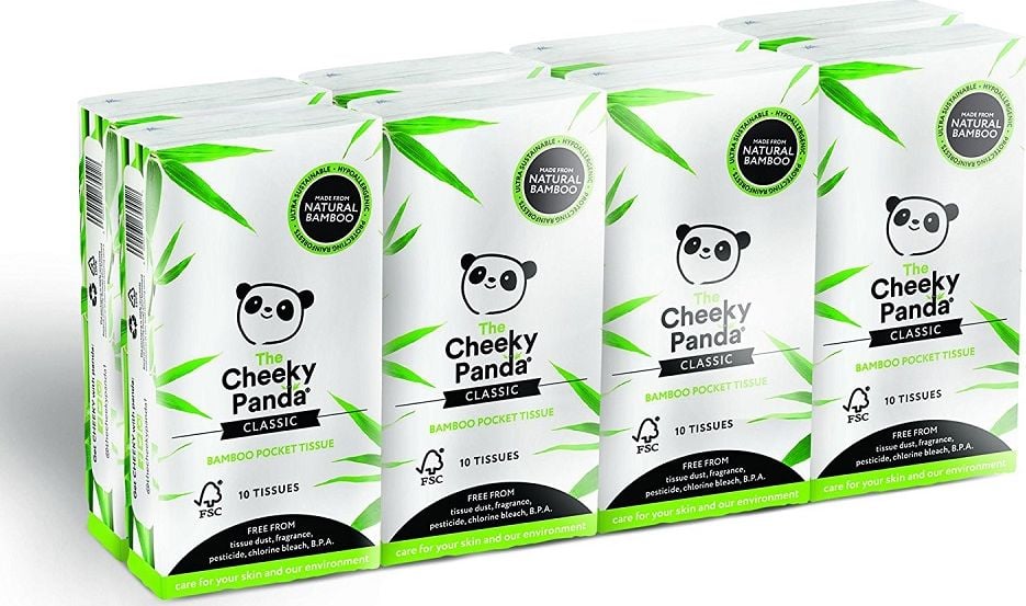 Obraznică Panda, tampoane, buzunar pachet pachet de 8.
