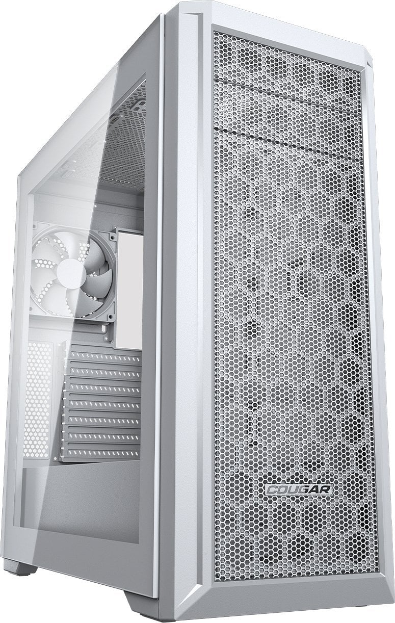 Obudowa Canyon COUGAR | MX330-G Pro White | PC Case | Mid Tower / Mesh Front Panel / 1 x 120mm Fan / TG Left Panel