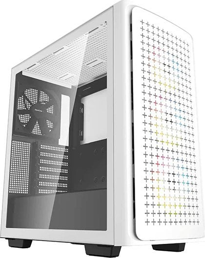 Obudowa Deepcool Deepcool MID TOWER CASE CK560 Side window, White, Mid-Tower, Power supply included No