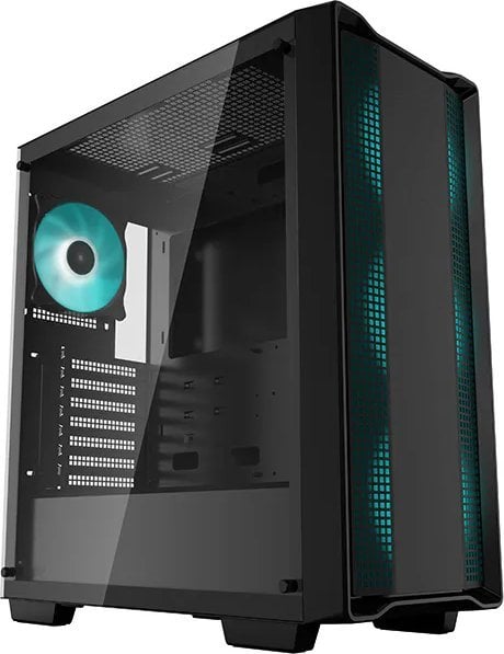 Obudowa Deepcool Deepcool MID TOWER CASE (without fans) CC560 Side window, Juodas, Mid-Tower, Power supply included No