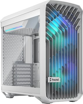 Obudowa Fractal Design Fractal Design Torrent Compact RGB White TG clear tint, Mid-Tower, Power supply included No