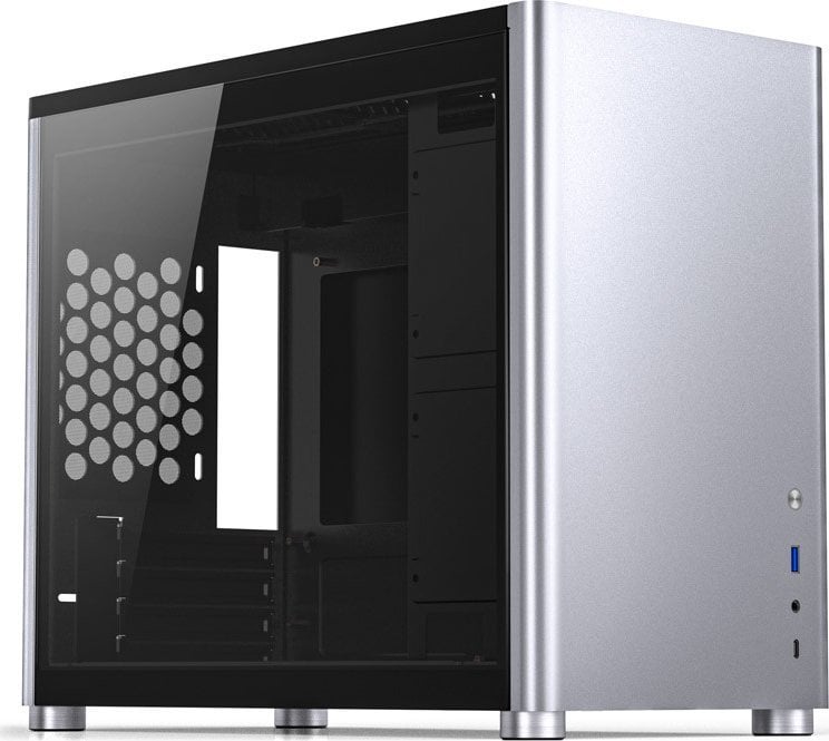 Obudowa Jonsbo Jonsbo D30 Micro-ATX Case, Tempered Glass - silver