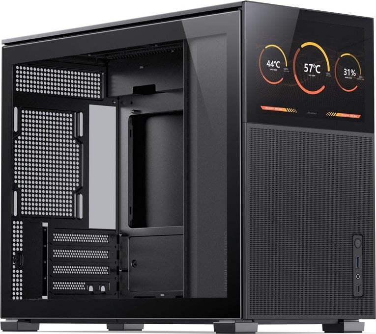 Obudowa Jonsbo Jonsbo D31 MESH Screen Micro-ATX Case, Tempered Glass - black