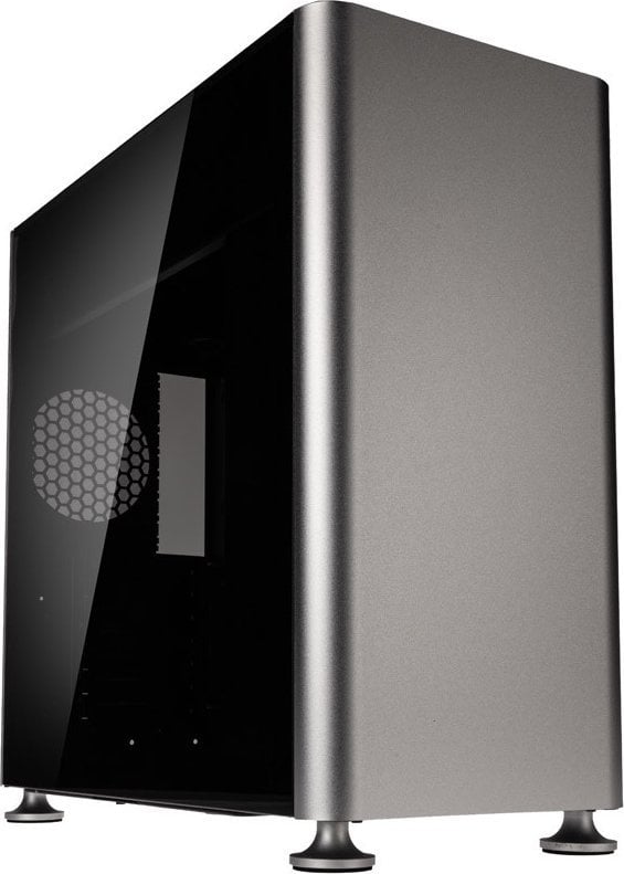 Obudowa Jonsplus Jonsplus i400 ATX Case, Tempered Glass - silver