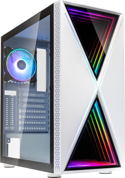 Obudowa Kolink Kolink Void X ARGB Midi-Tower, Tempered Glass - white